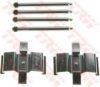 TRW PFK602 Accessory Kit, disc brake pads